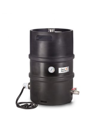 Zbiornik KEG 50L z otuliną pod złącze tri-clamp 51mm (grzałka certyfikat CE) 