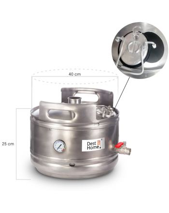 Beczka KEG 25L pod złącze tri-clamp 51mm
